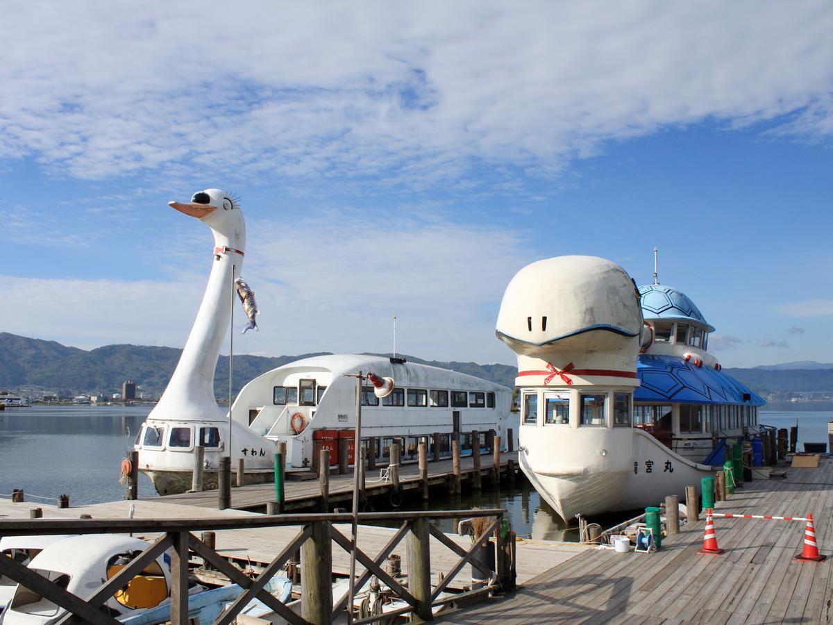 Suwa Lakeside Hotel Esterno foto