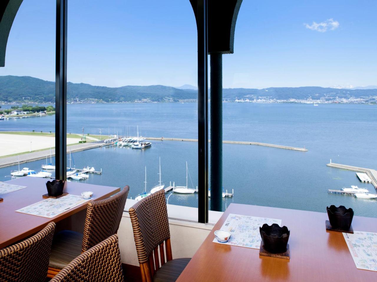 Suwa Lakeside Hotel Esterno foto